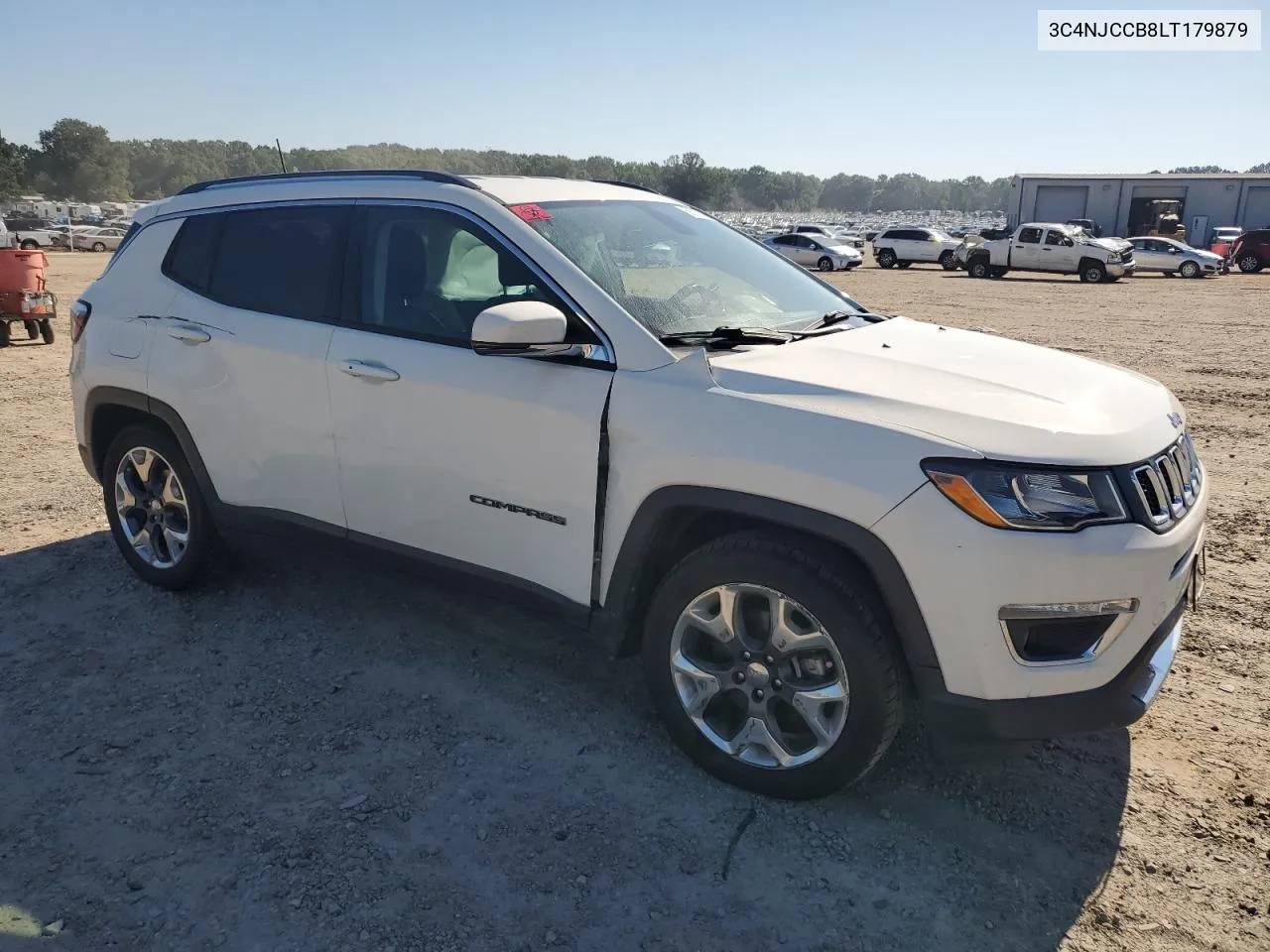 2020 Jeep Compass Limited VIN: 3C4NJCCB8LT179879 Lot: 58763614