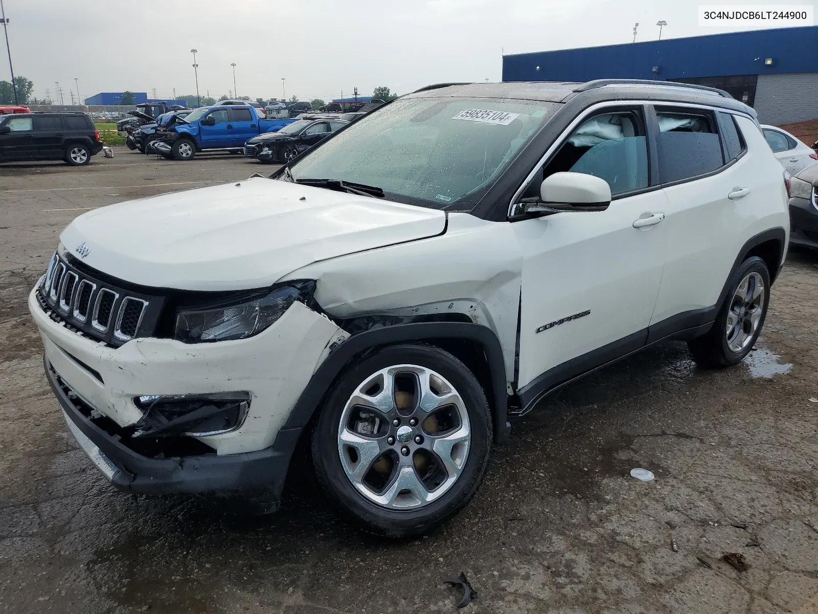 3C4NJDCB6LT244900 2020 Jeep Compass Limited