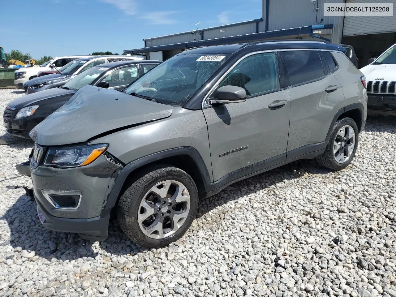 2020 Jeep Compass Limited VIN: 3C4NJDCB6LT128208 Lot: 60248054