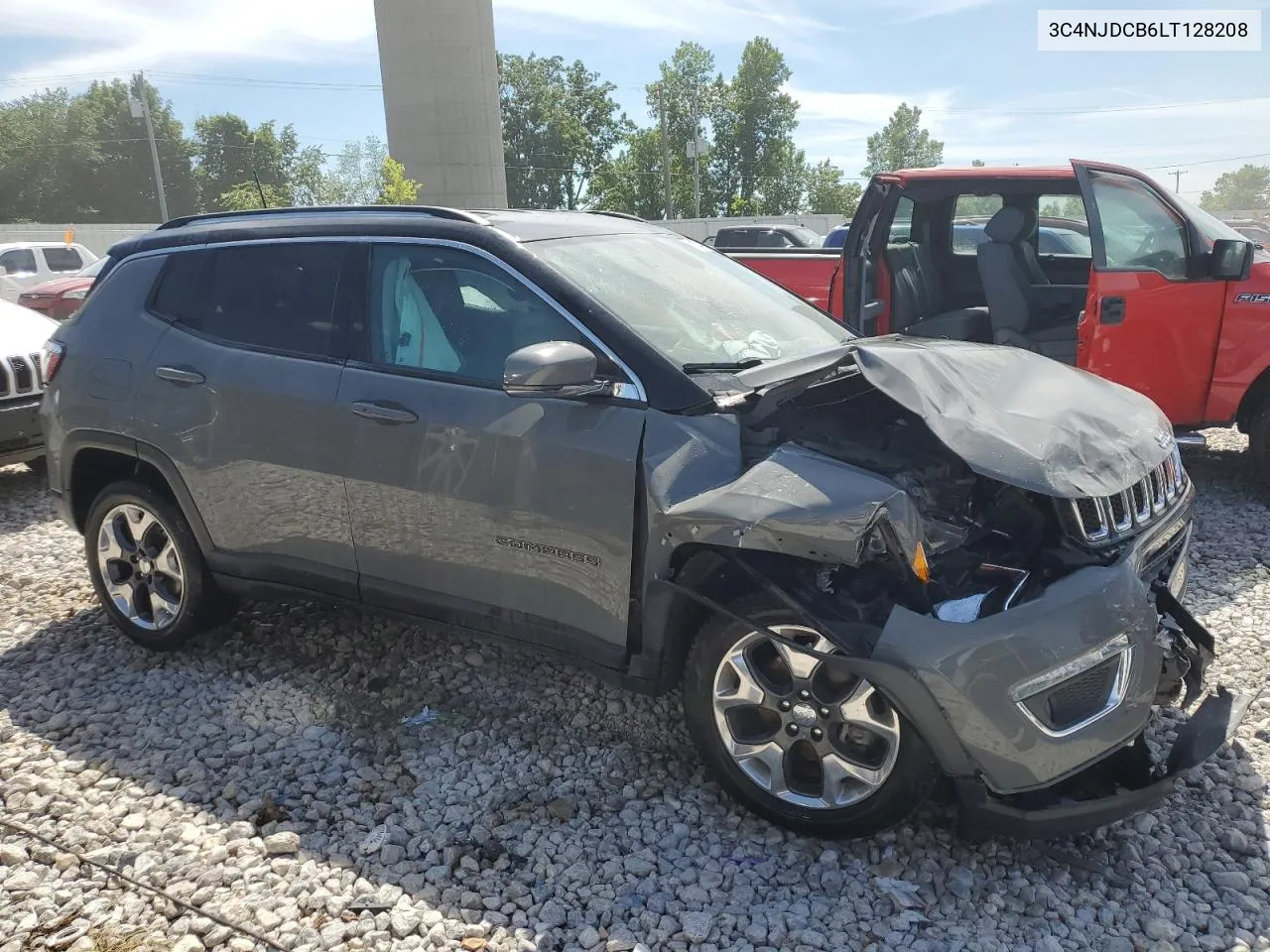 2020 Jeep Compass Limited VIN: 3C4NJDCB6LT128208 Lot: 60248054