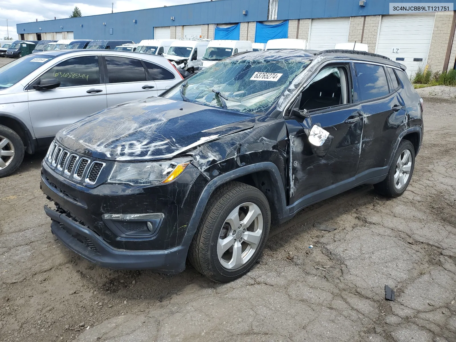 3C4NJCBB9LT121751 2020 Jeep Compass Latitude