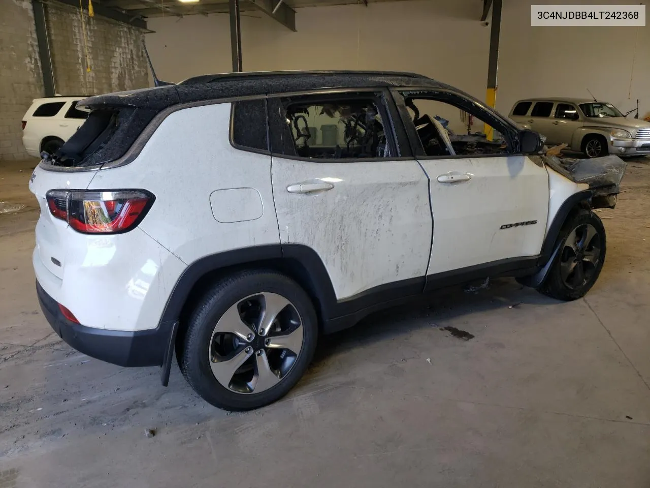 2020 Jeep Compass Latitude VIN: 3C4NJDBB4LT242368 Lot: 64062093