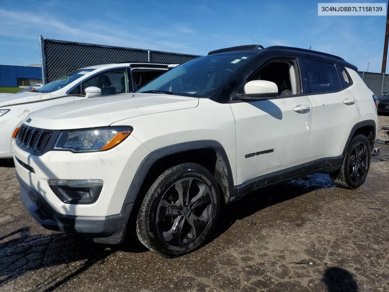 2020 Jeep Compass Latitude VIN: 3C4NJDBB7LT158139 Lot: 65227164