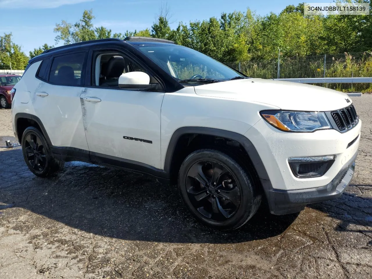 2020 Jeep Compass Latitude VIN: 3C4NJDBB7LT158139 Lot: 65227164