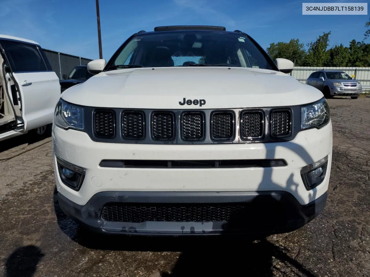 2020 Jeep Compass Latitude VIN: 3C4NJDBB7LT158139 Lot: 65227164