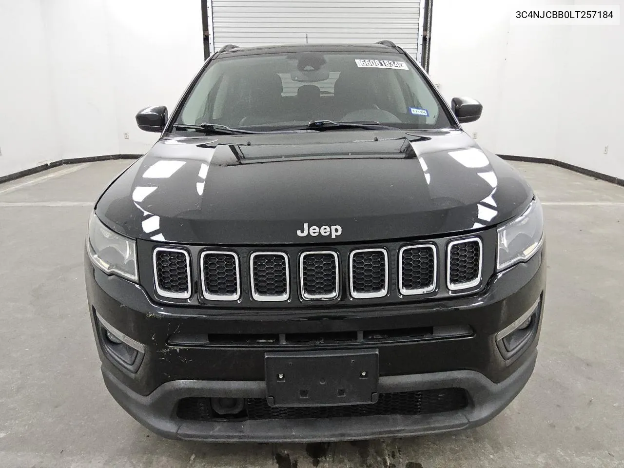 2020 Jeep Compass Latitude VIN: 3C4NJCBB0LT257184 Lot: 66081834