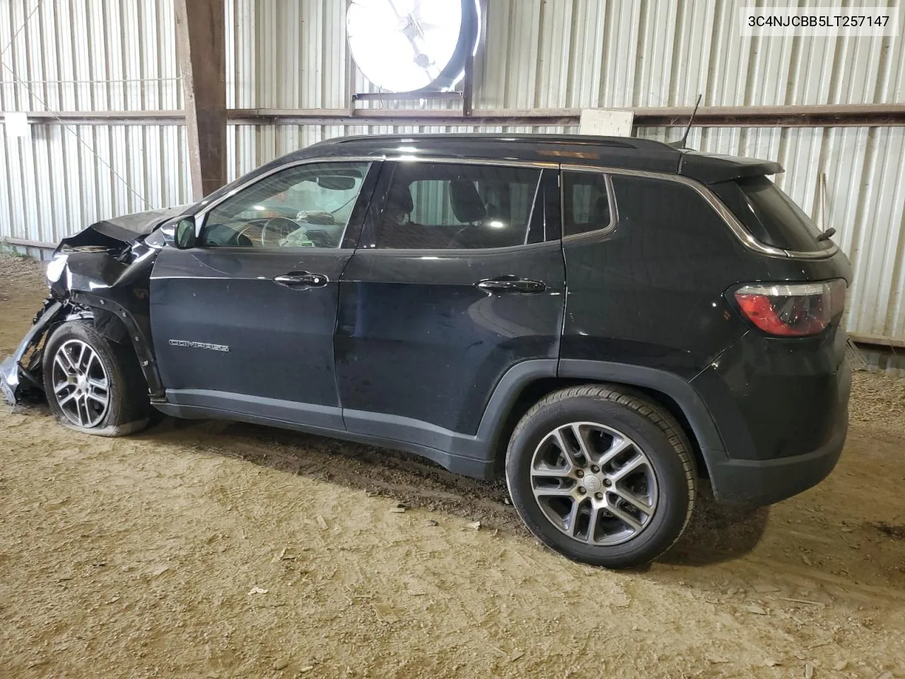 2020 Jeep Compass Latitude VIN: 3C4NJCBB5LT257147 Lot: 66779424