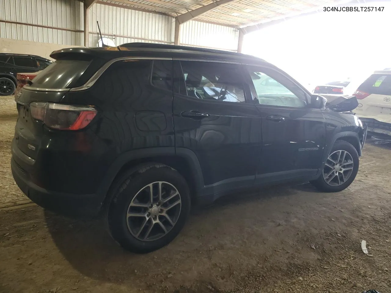 2020 Jeep Compass Latitude VIN: 3C4NJCBB5LT257147 Lot: 66779424