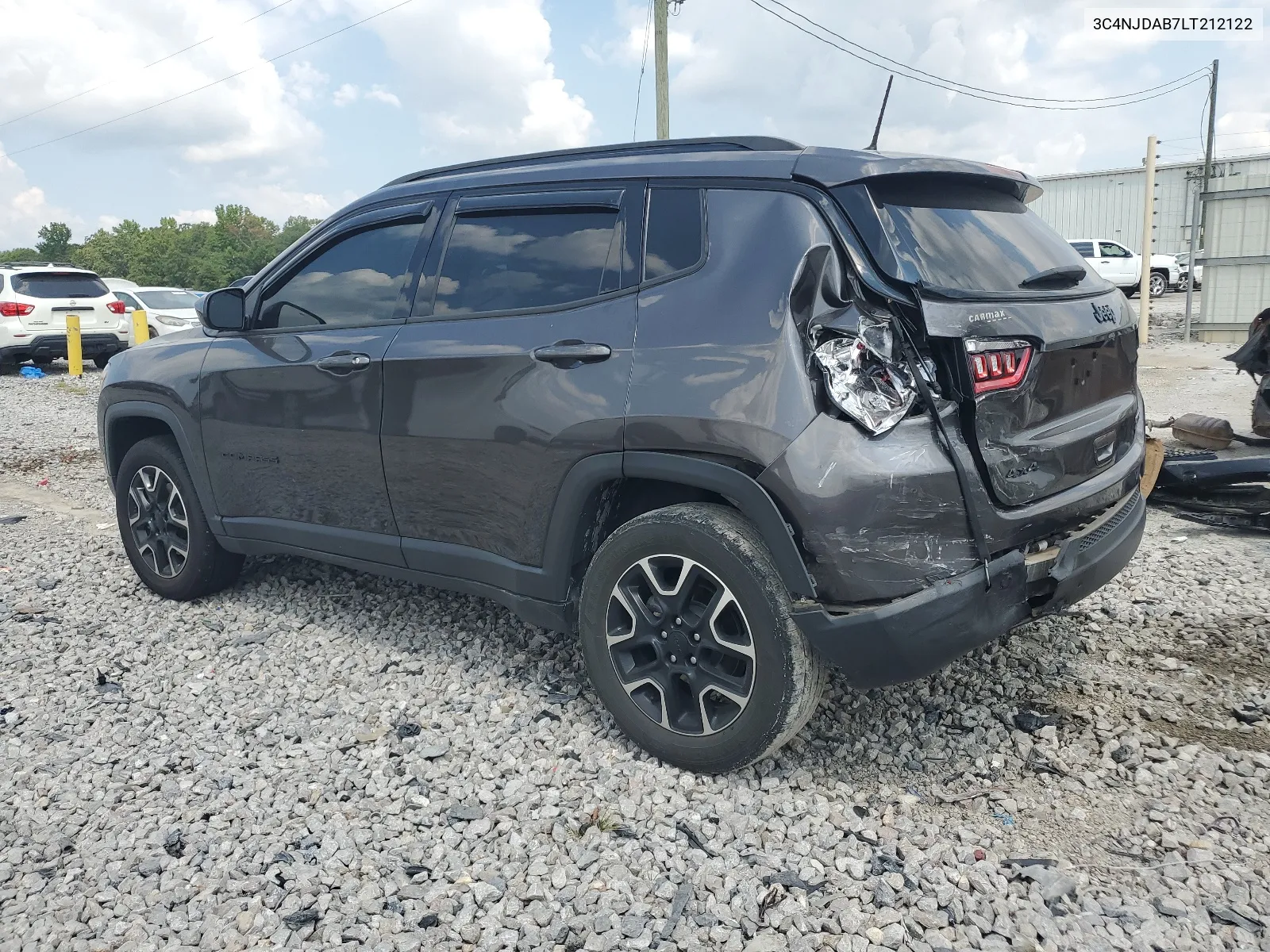 2020 Jeep Compass Sport VIN: 3C4NJDAB7LT212122 Lot: 67344574