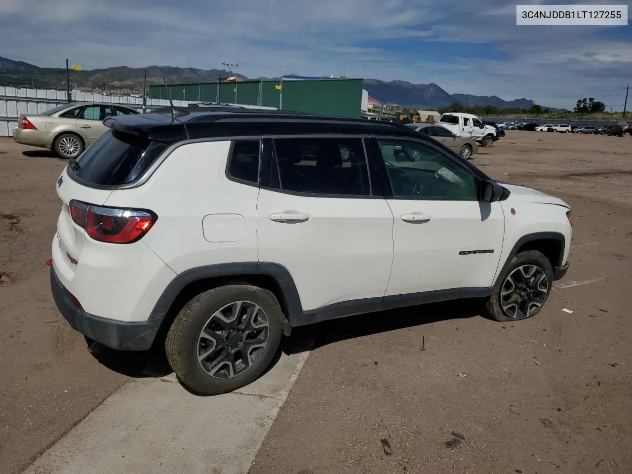 2020 Jeep Compass Trailhawk VIN: 3C4NJDDB1LT127255 Lot: 67893714