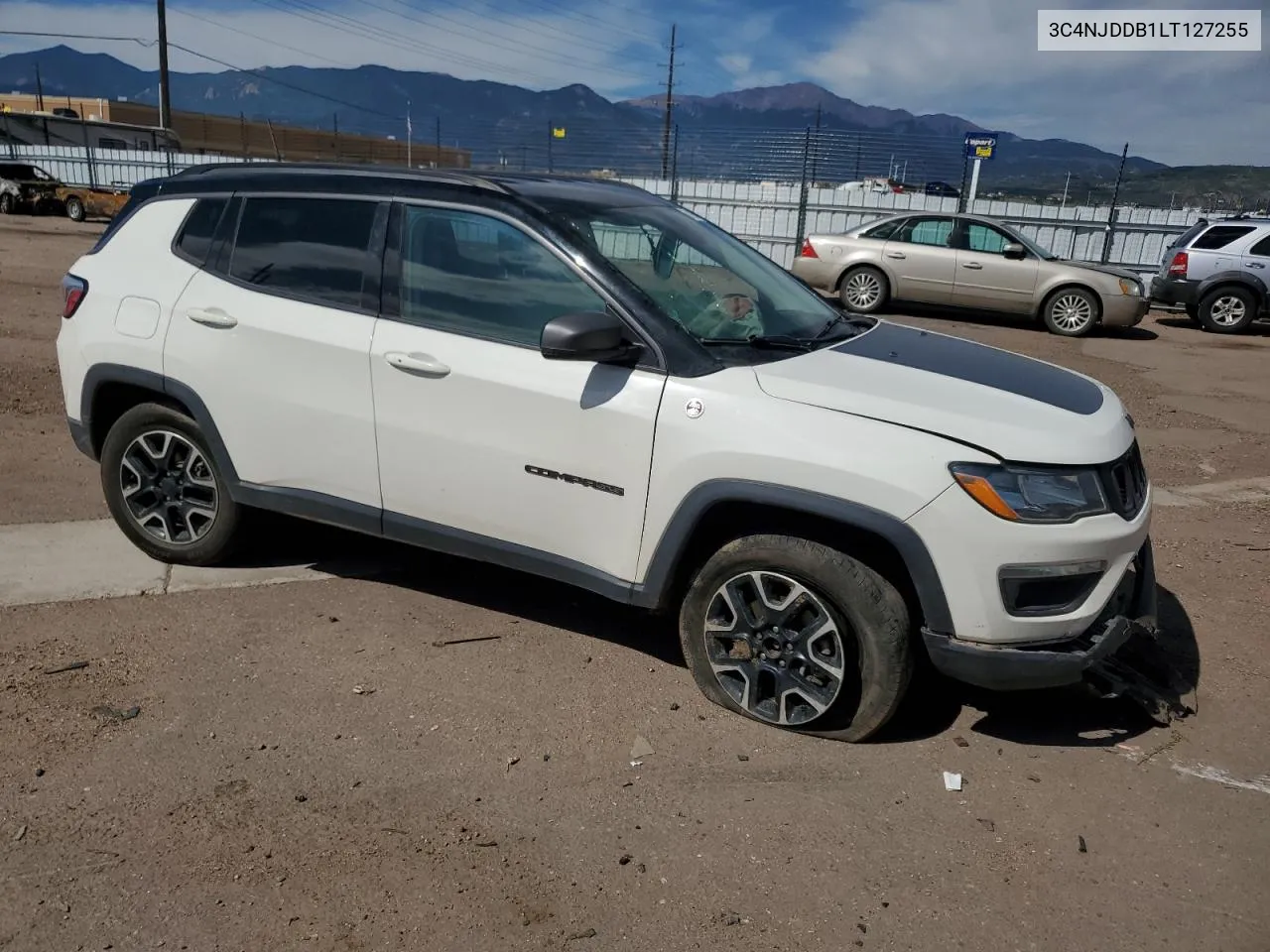 2020 Jeep Compass Trailhawk VIN: 3C4NJDDB1LT127255 Lot: 67893714