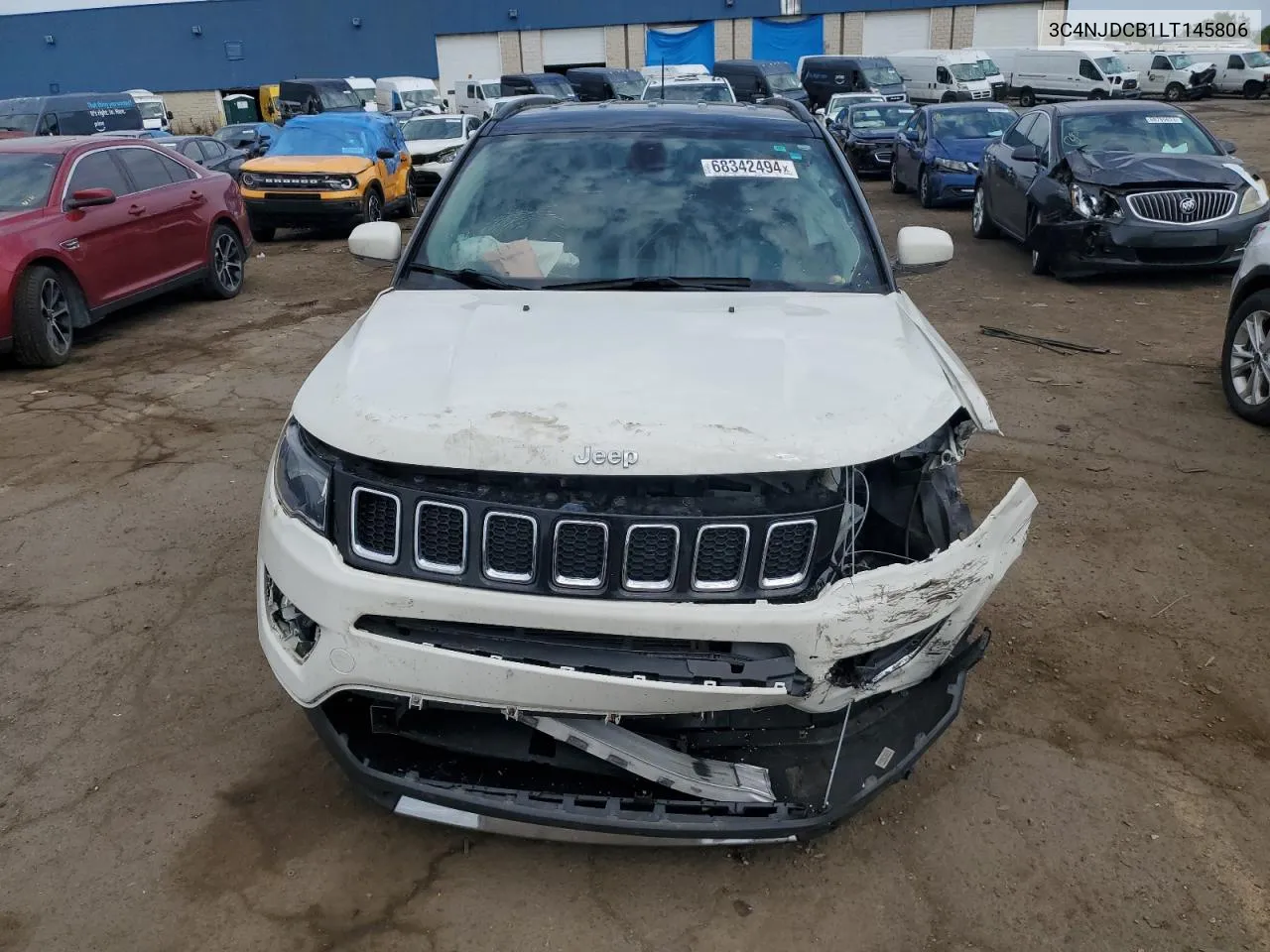 3C4NJDCB1LT145806 2020 Jeep Compass Limited