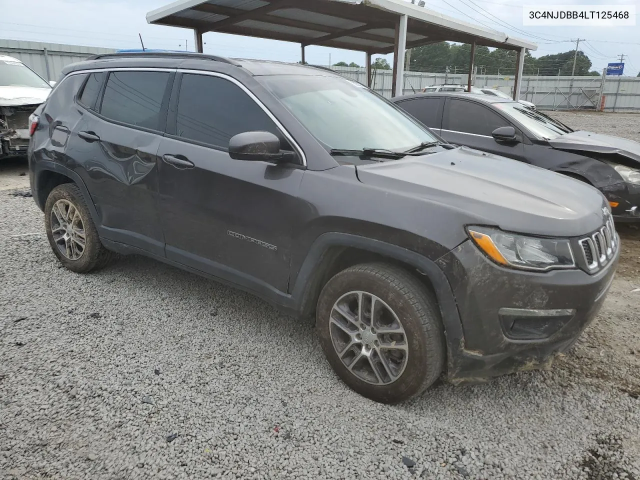 2020 Jeep Compass Latitude VIN: 3C4NJDBB4LT125468 Lot: 68933734