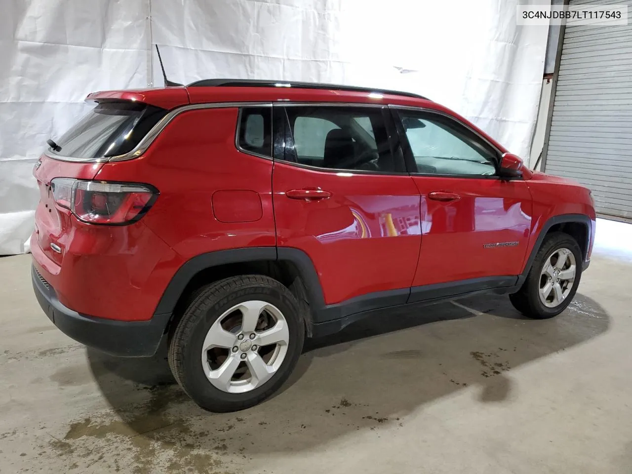 2020 Jeep Compass Latitude VIN: 3C4NJDBB7LT117543 Lot: 69216174