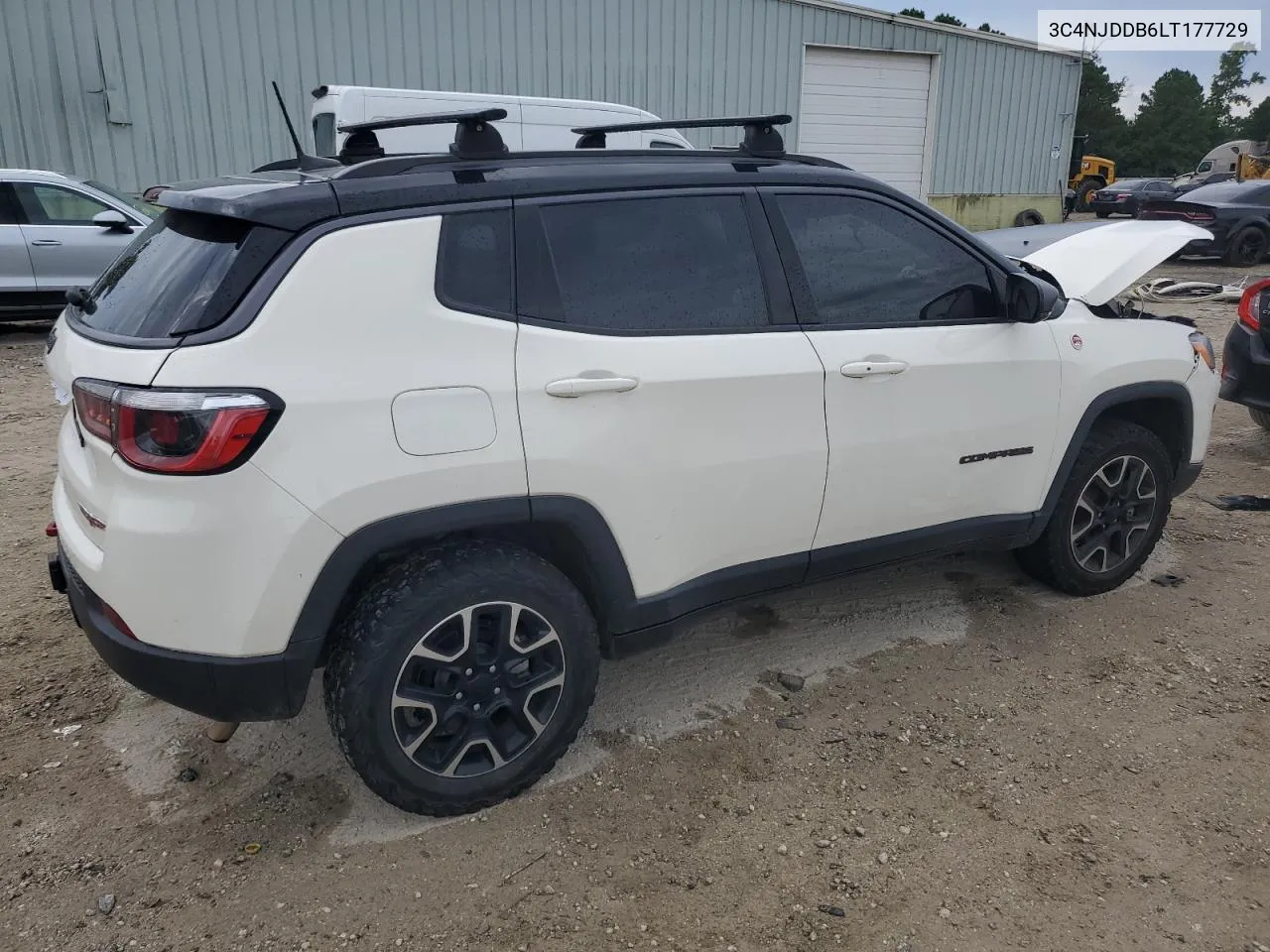 2020 Jeep Compass Trailhawk VIN: 3C4NJDDB6LT177729 Lot: 69335194