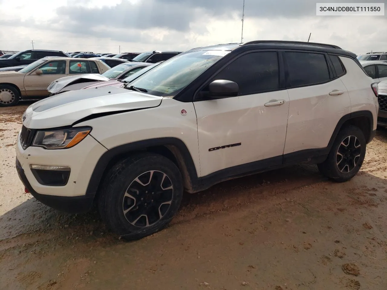 2020 Jeep Compass Trailhawk VIN: 3C4NJDDB0LT111550 Lot: 69671004