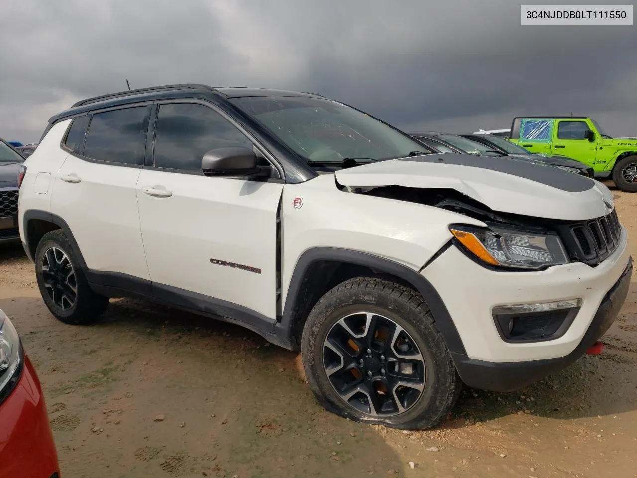 2020 Jeep Compass Trailhawk VIN: 3C4NJDDB0LT111550 Lot: 69671004