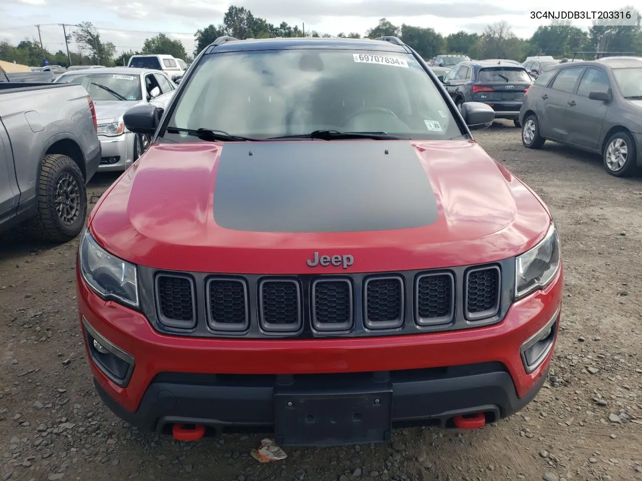 3C4NJDDB3LT203316 2020 Jeep Compass Trailhawk