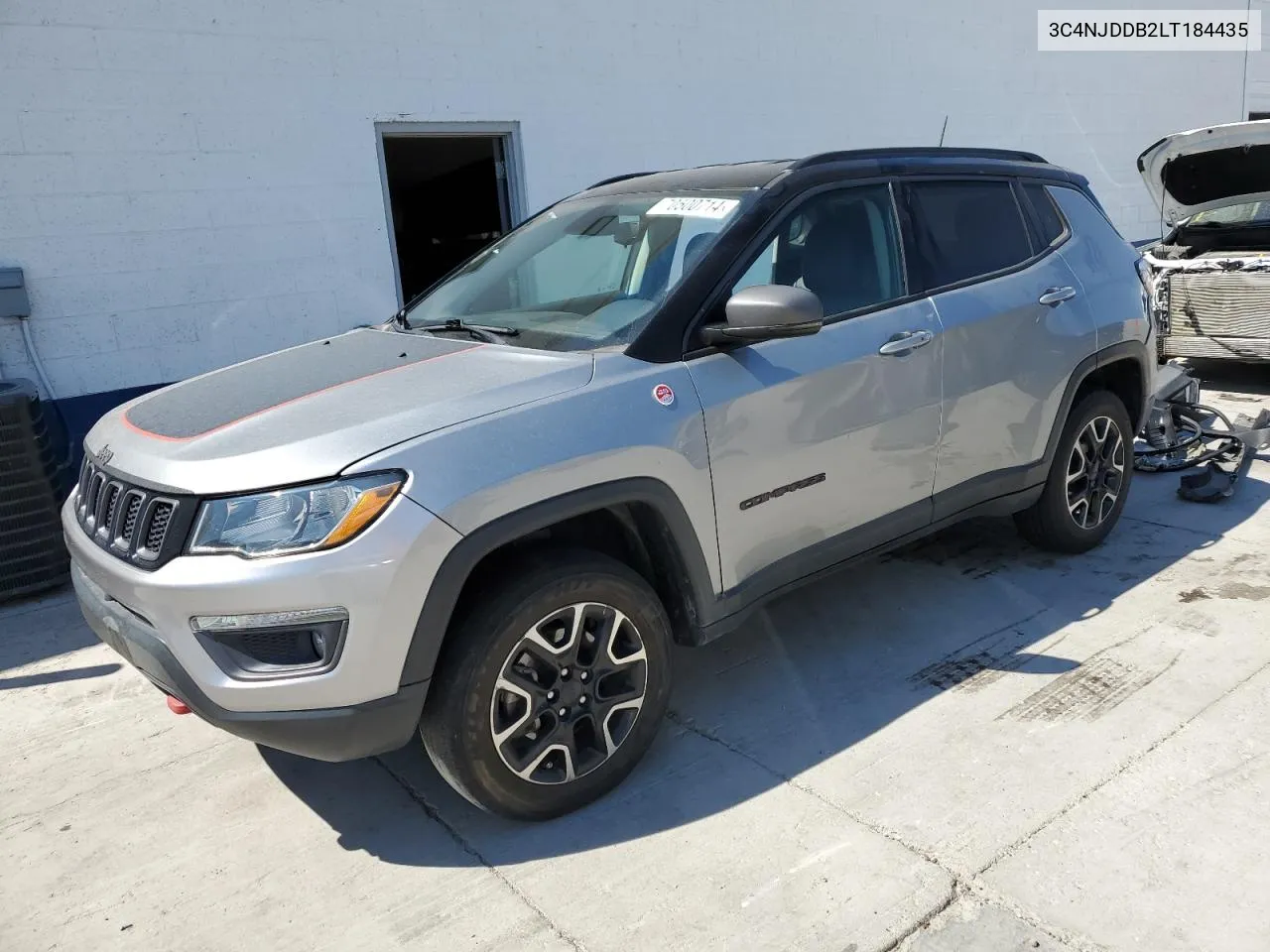 2020 Jeep Compass Trailhawk VIN: 3C4NJDDB2LT184435 Lot: 70500714