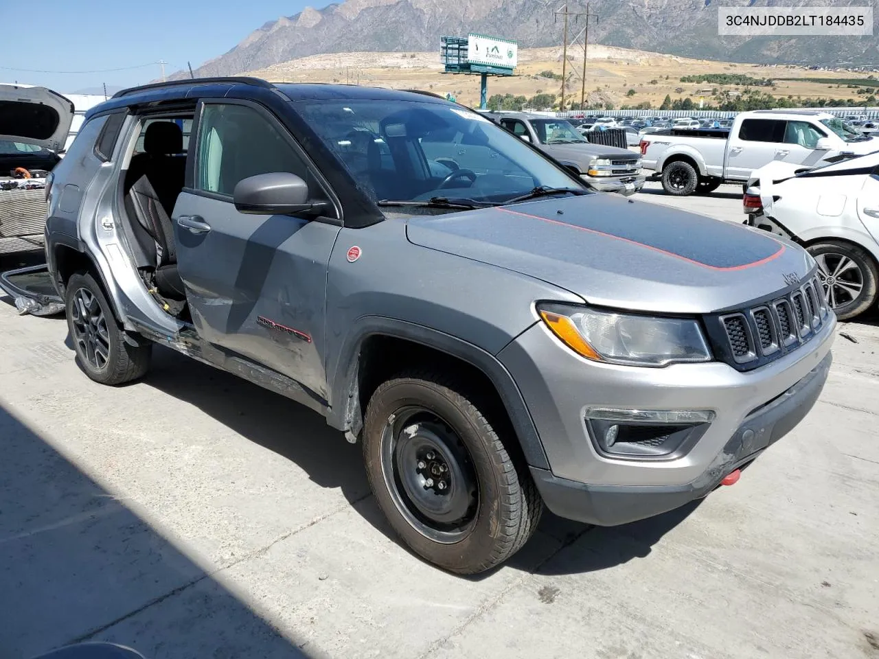 2020 Jeep Compass Trailhawk VIN: 3C4NJDDB2LT184435 Lot: 70500714