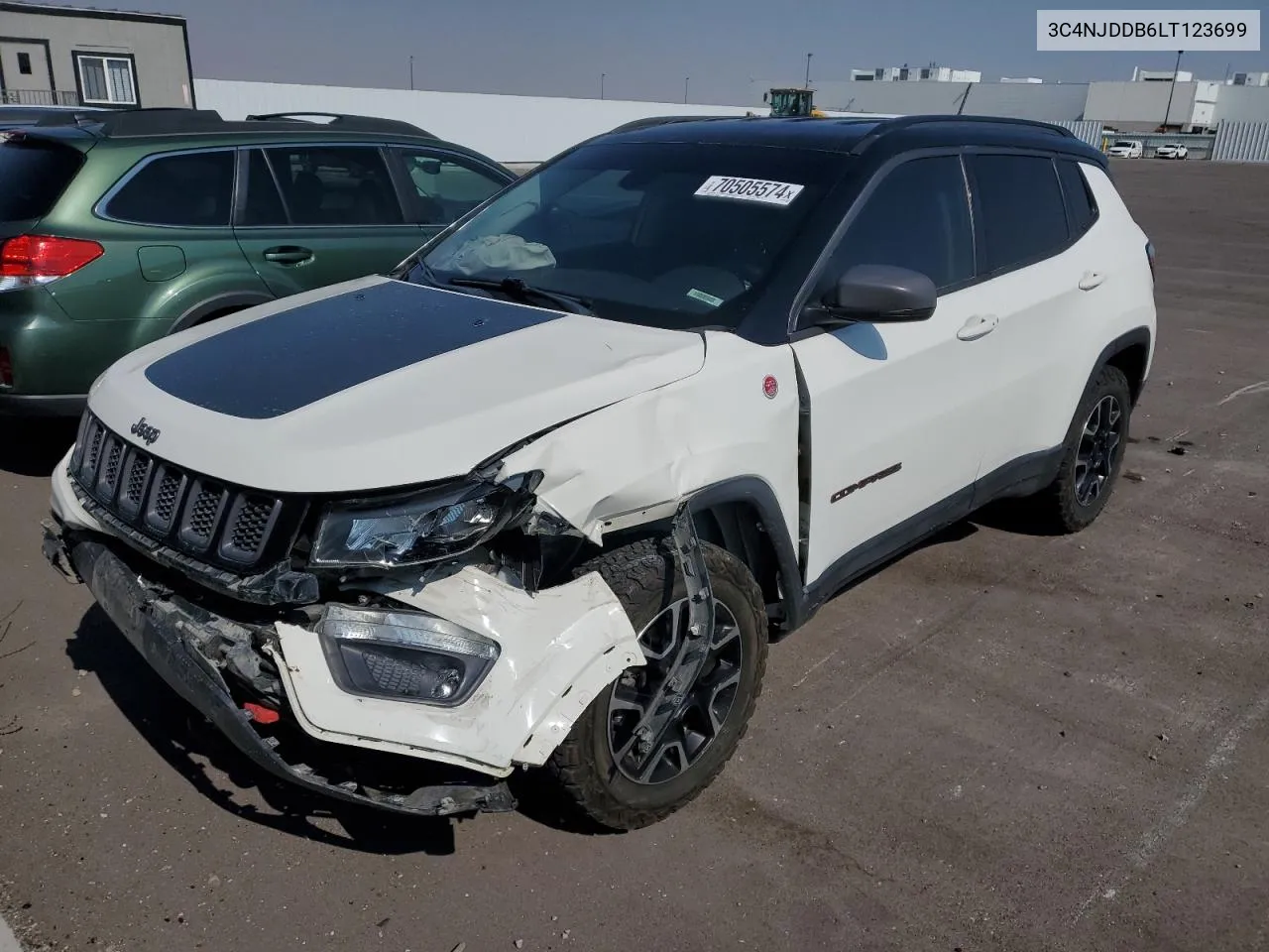 3C4NJDDB6LT123699 2020 Jeep Compass Trailhawk