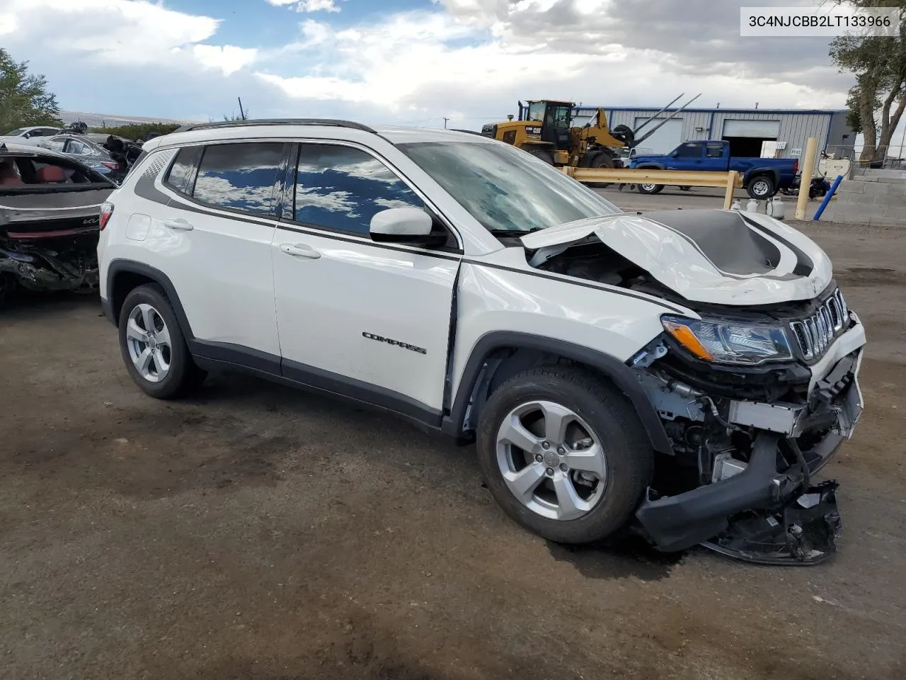 3C4NJCBB2LT133966 2020 Jeep Compass Latitude