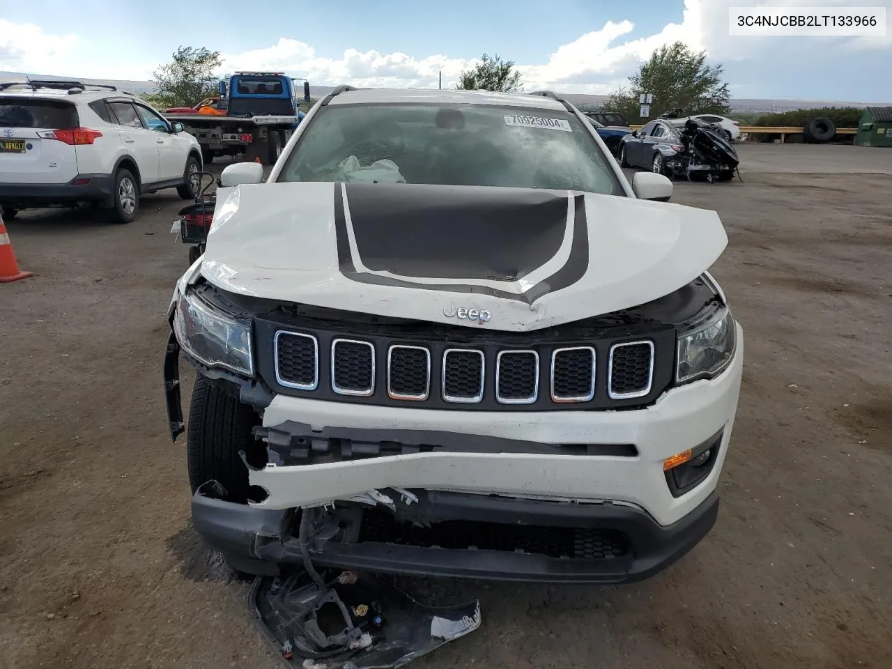 3C4NJCBB2LT133966 2020 Jeep Compass Latitude