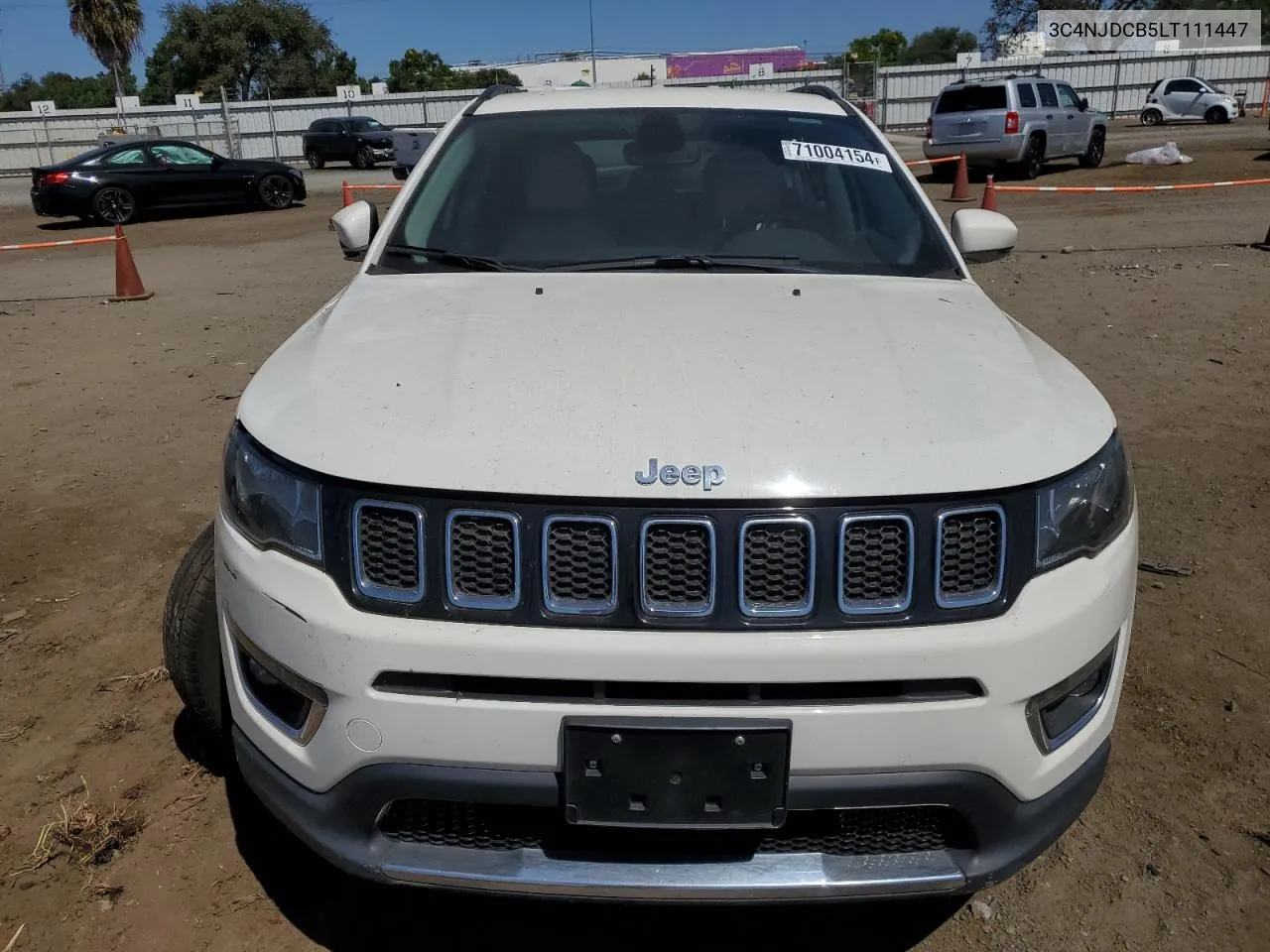 2020 Jeep Compass Limited VIN: 3C4NJDCB5LT111447 Lot: 71004154