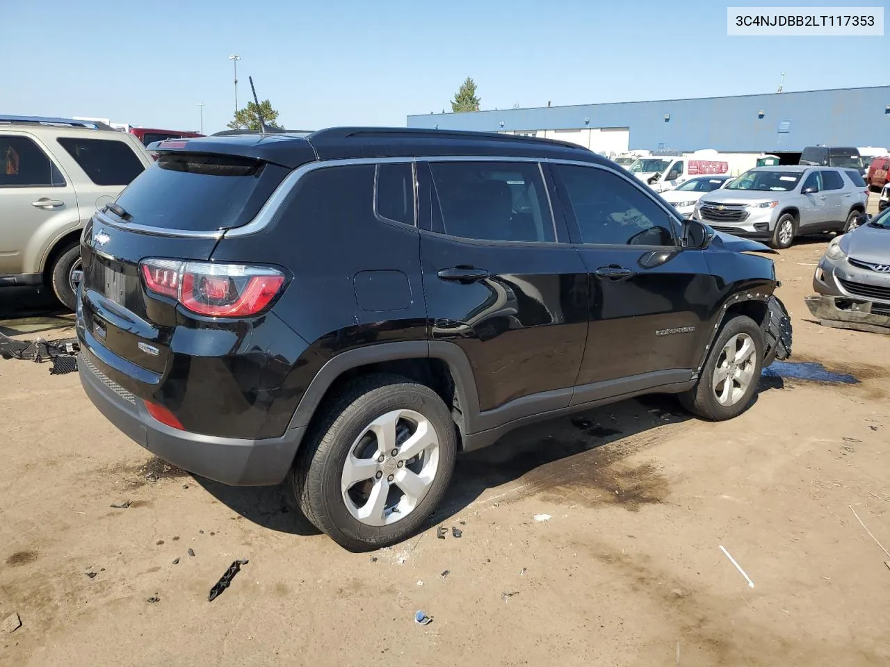 3C4NJDBB2LT117353 2020 Jeep Compass Latitude