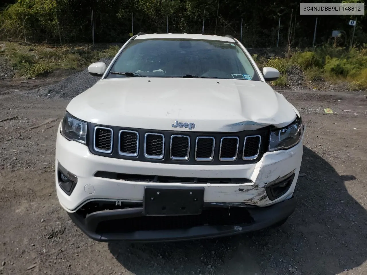 2020 Jeep Compass Latitude VIN: 3C4NJDBB9LT148812 Lot: 71704114