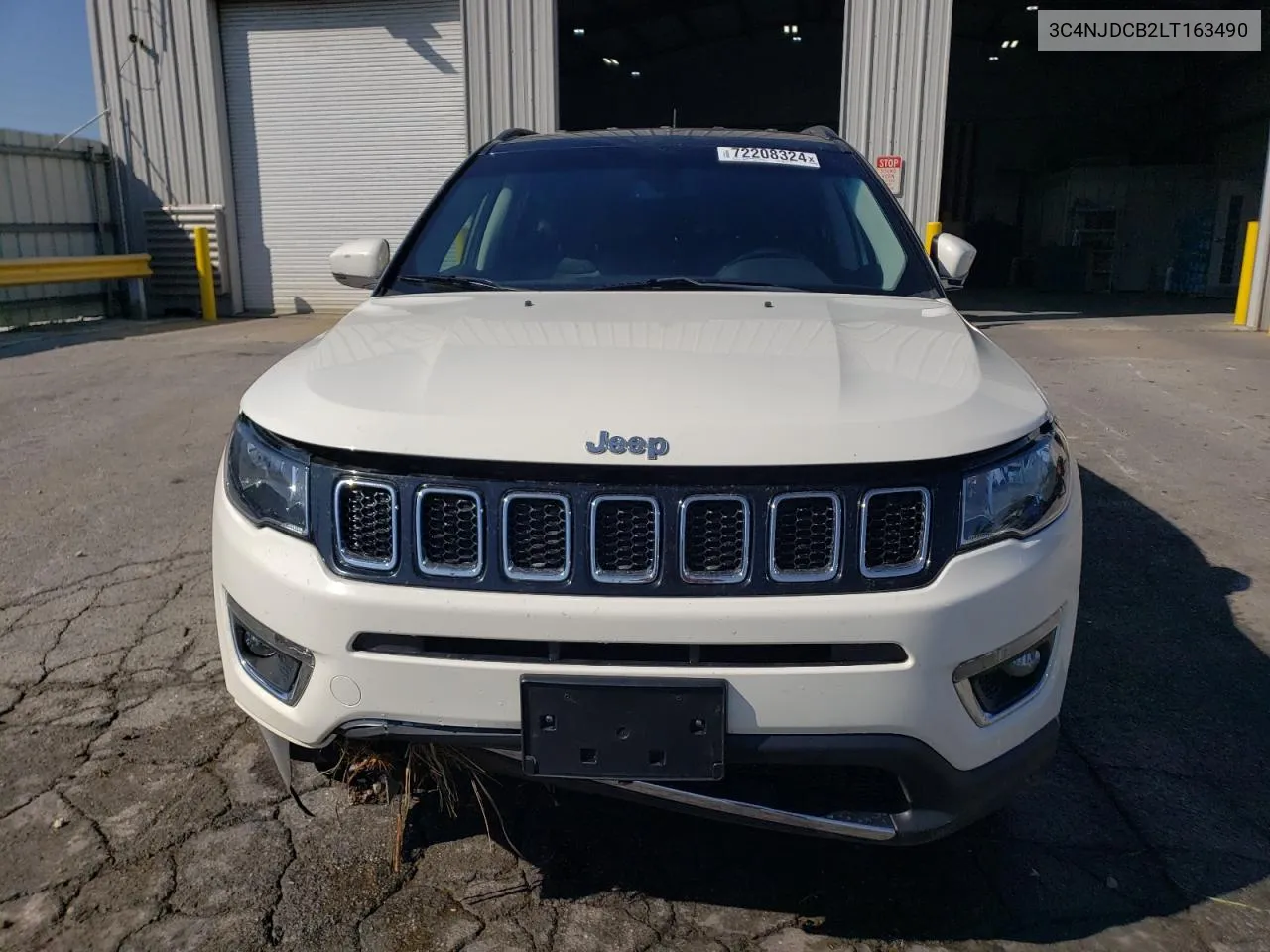 2020 Jeep Compass Limited VIN: 3C4NJDCB2LT163490 Lot: 72208324