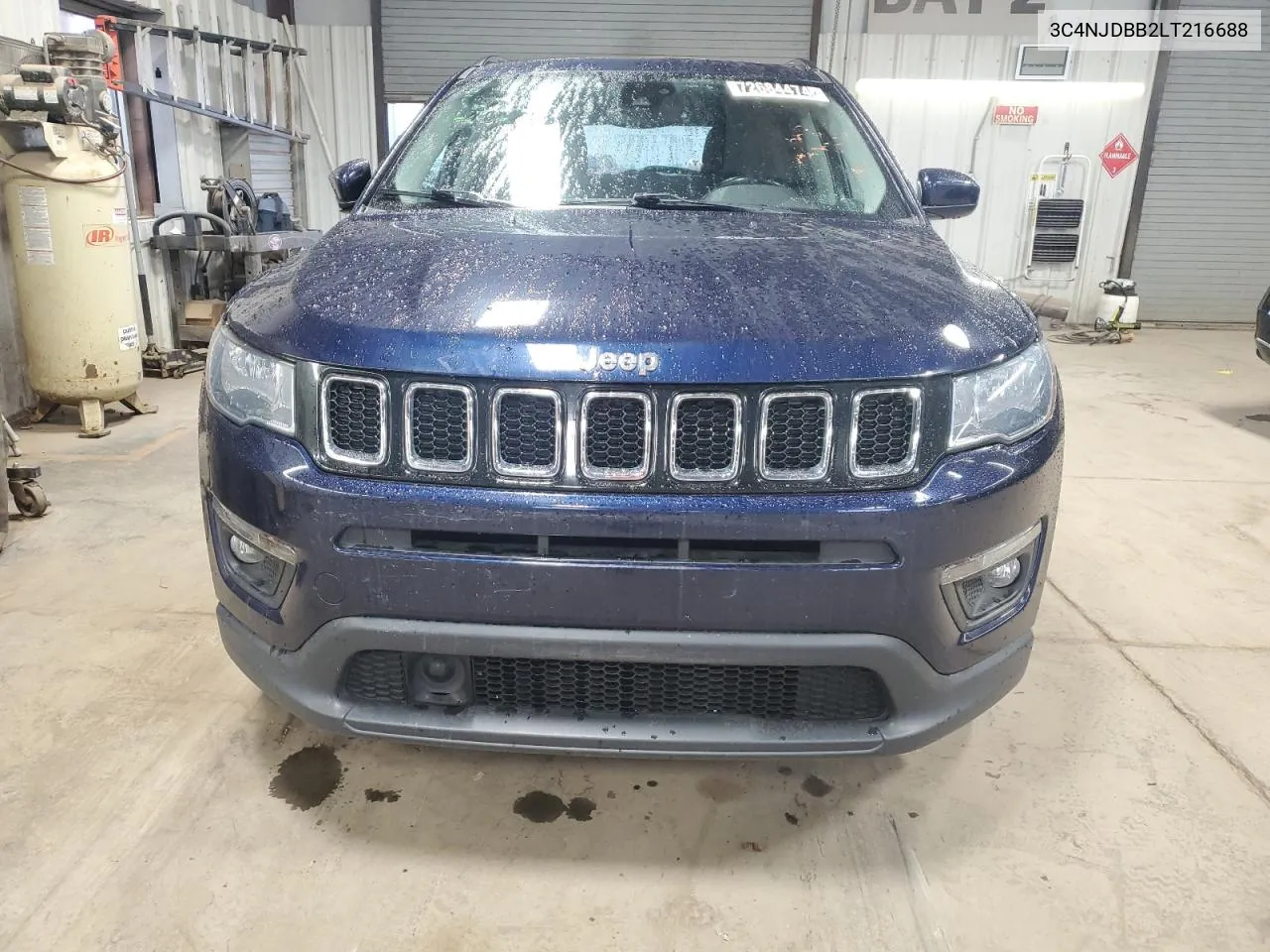 2020 Jeep Compass Latitude VIN: 3C4NJDBB2LT216688 Lot: 72684474