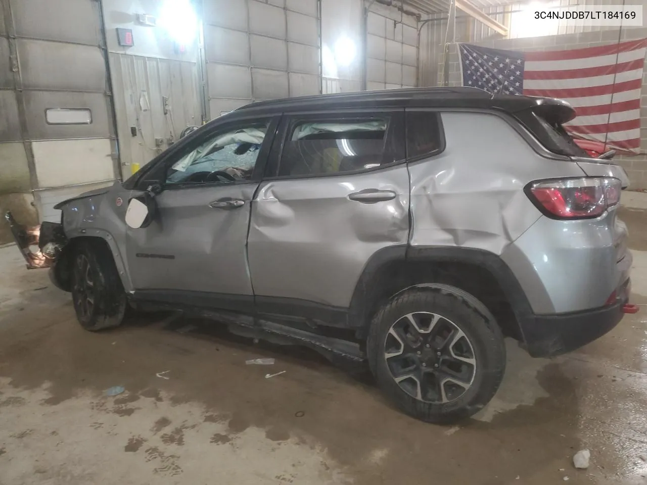 2020 Jeep Compass Trailhawk VIN: 3C4NJDDB7LT184169 Lot: 73118534