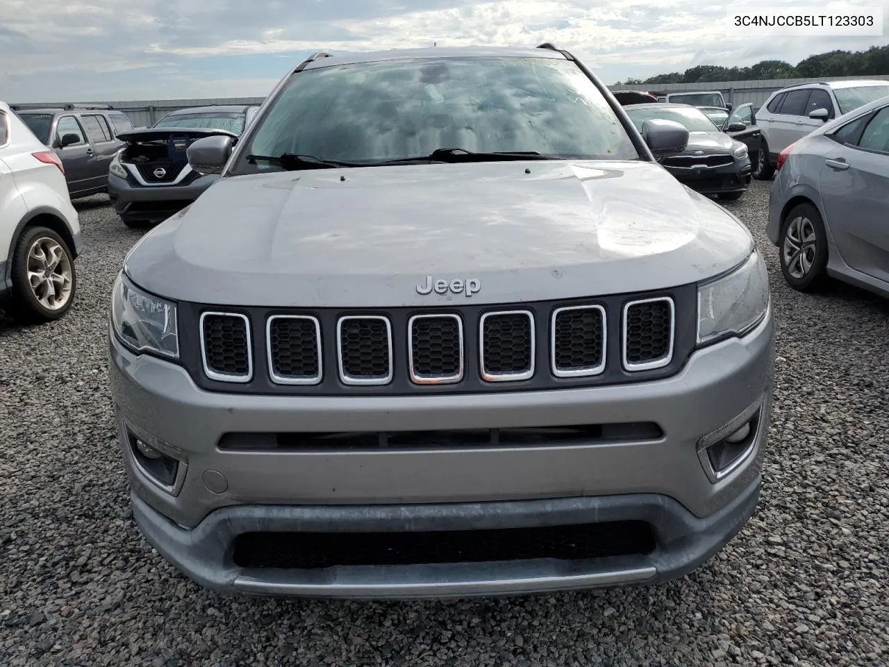 2020 Jeep Compass Limited VIN: 3C4NJCCB5LT123303 Lot: 73744864