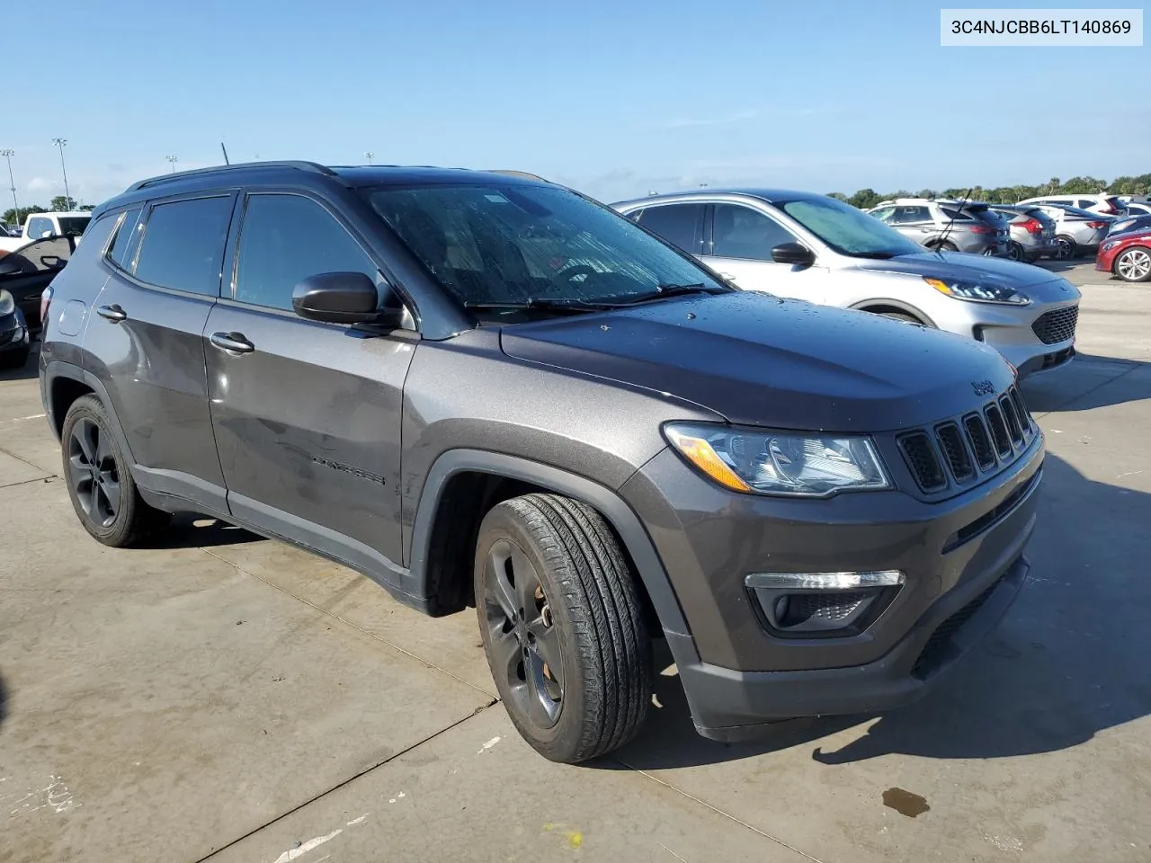 2020 Jeep Compass Latitude VIN: 3C4NJCBB6LT140869 Lot: 73977074