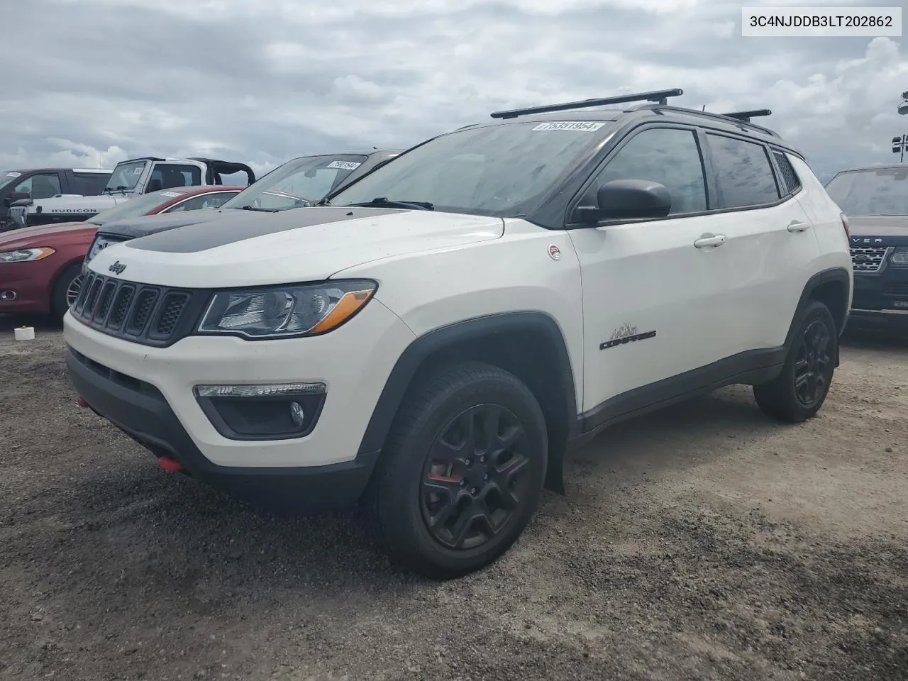 2020 Jeep Compass Trailhawk VIN: 3C4NJDDB3LT202862 Lot: 75351954