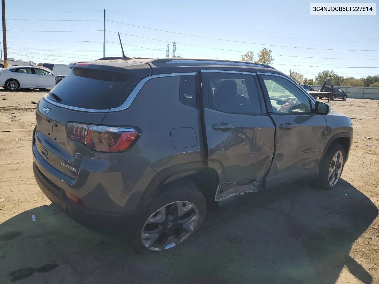 3C4NJDCB5LT227814 2020 Jeep Compass Limited