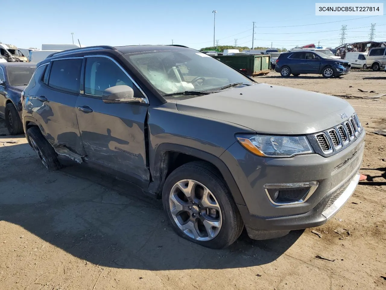 3C4NJDCB5LT227814 2020 Jeep Compass Limited