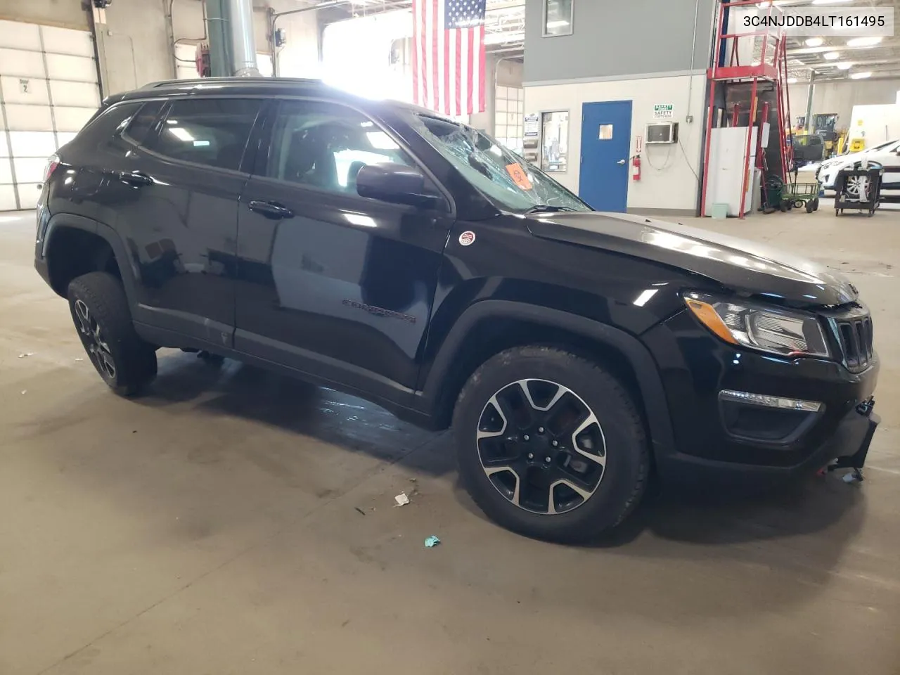 2020 Jeep Compass Trailhawk VIN: 3C4NJDDB4LT161495 Lot: 75671264