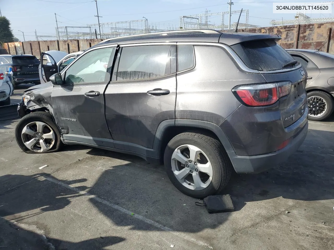 2020 Jeep Compass Latitude VIN: 3C4NJDBB7LT145620 Lot: 75908444