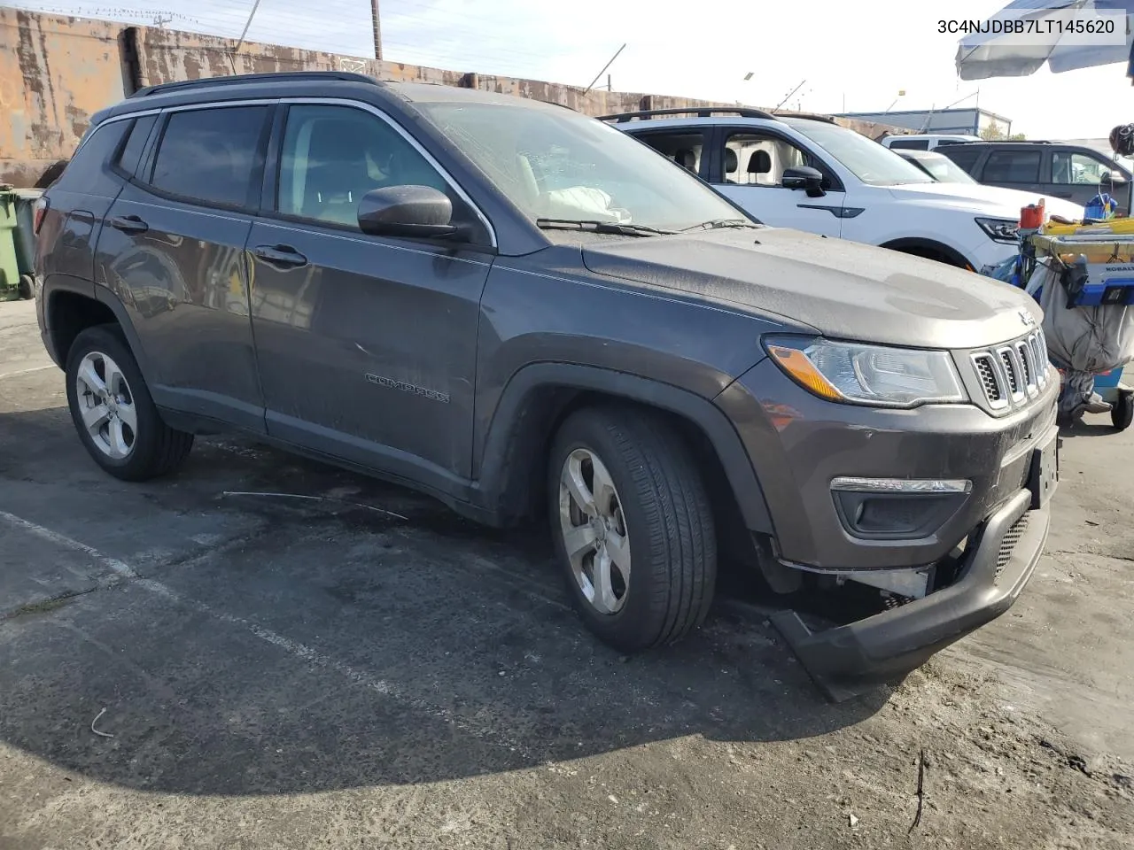 2020 Jeep Compass Latitude VIN: 3C4NJDBB7LT145620 Lot: 75908444