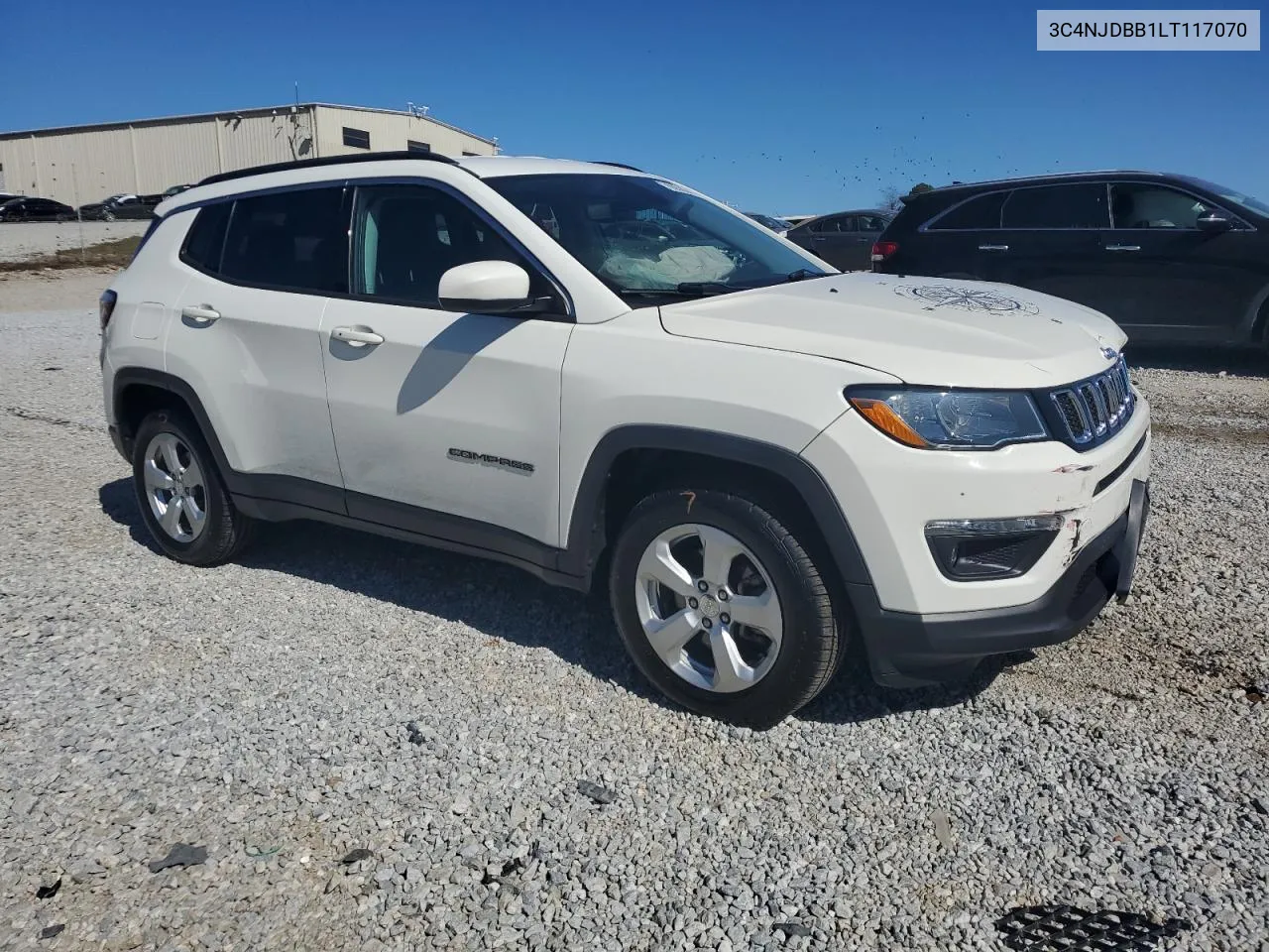 2020 Jeep Compass Latitude VIN: 3C4NJDBB1LT117070 Lot: 76059344