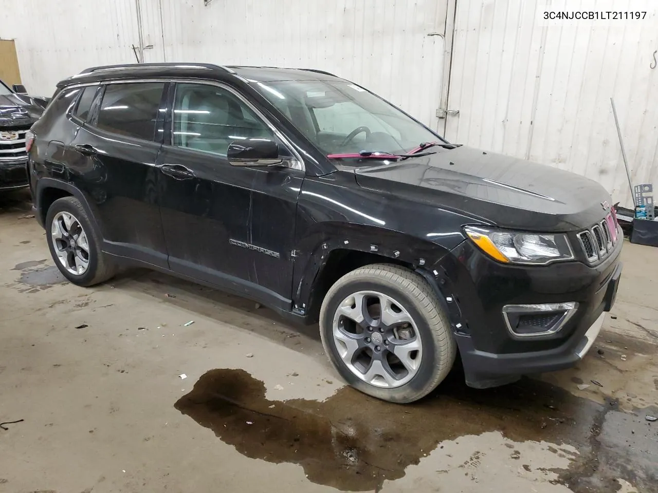 2020 Jeep Compass Limited VIN: 3C4NJCCB1LT211197 Lot: 76343304