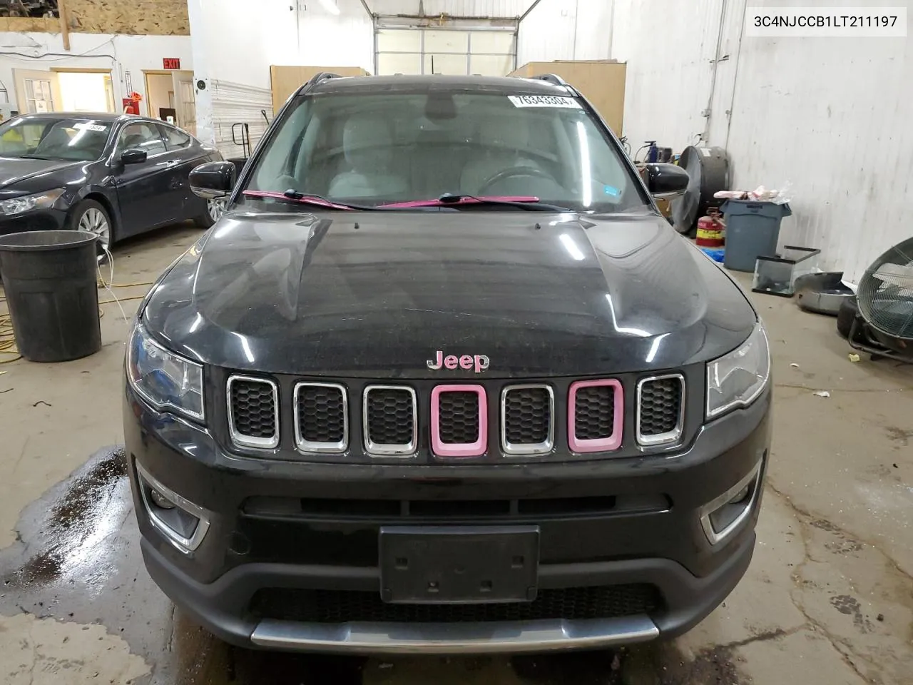 2020 Jeep Compass Limited VIN: 3C4NJCCB1LT211197 Lot: 76343304