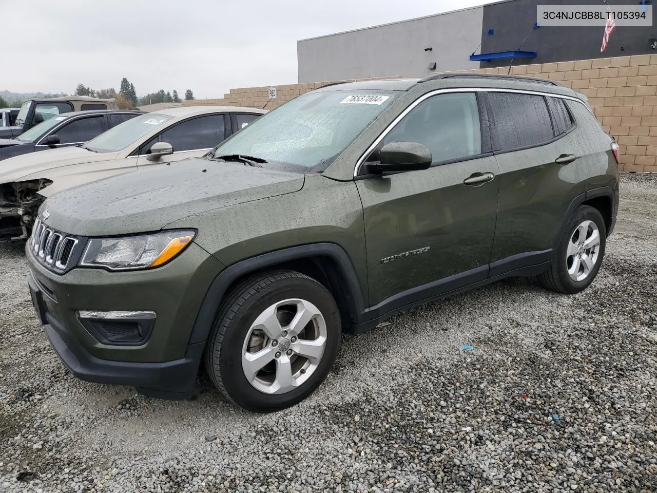 3C4NJCBB8LT105394 2020 Jeep Compass Latitude