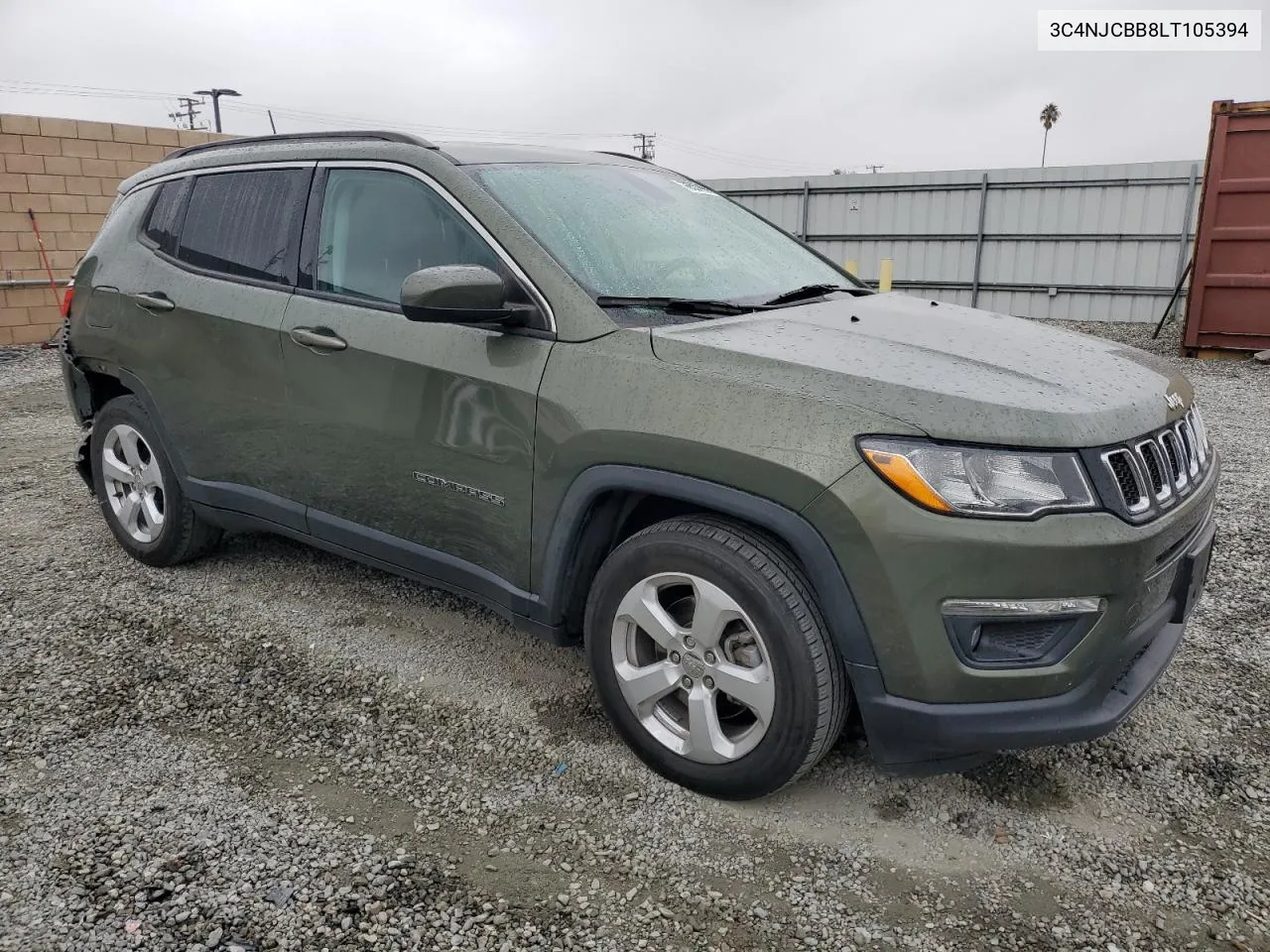 3C4NJCBB8LT105394 2020 Jeep Compass Latitude