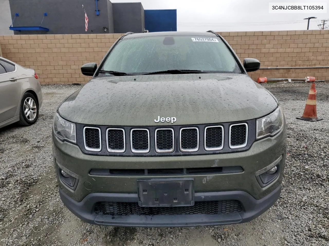 3C4NJCBB8LT105394 2020 Jeep Compass Latitude