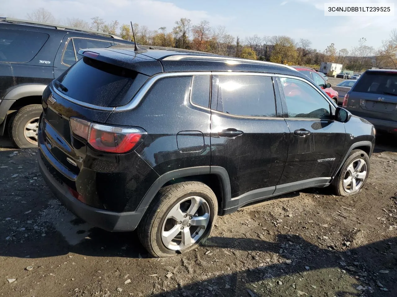 2020 Jeep Compass Latitude VIN: 3C4NJDBB1LT239525 Lot: 77573864