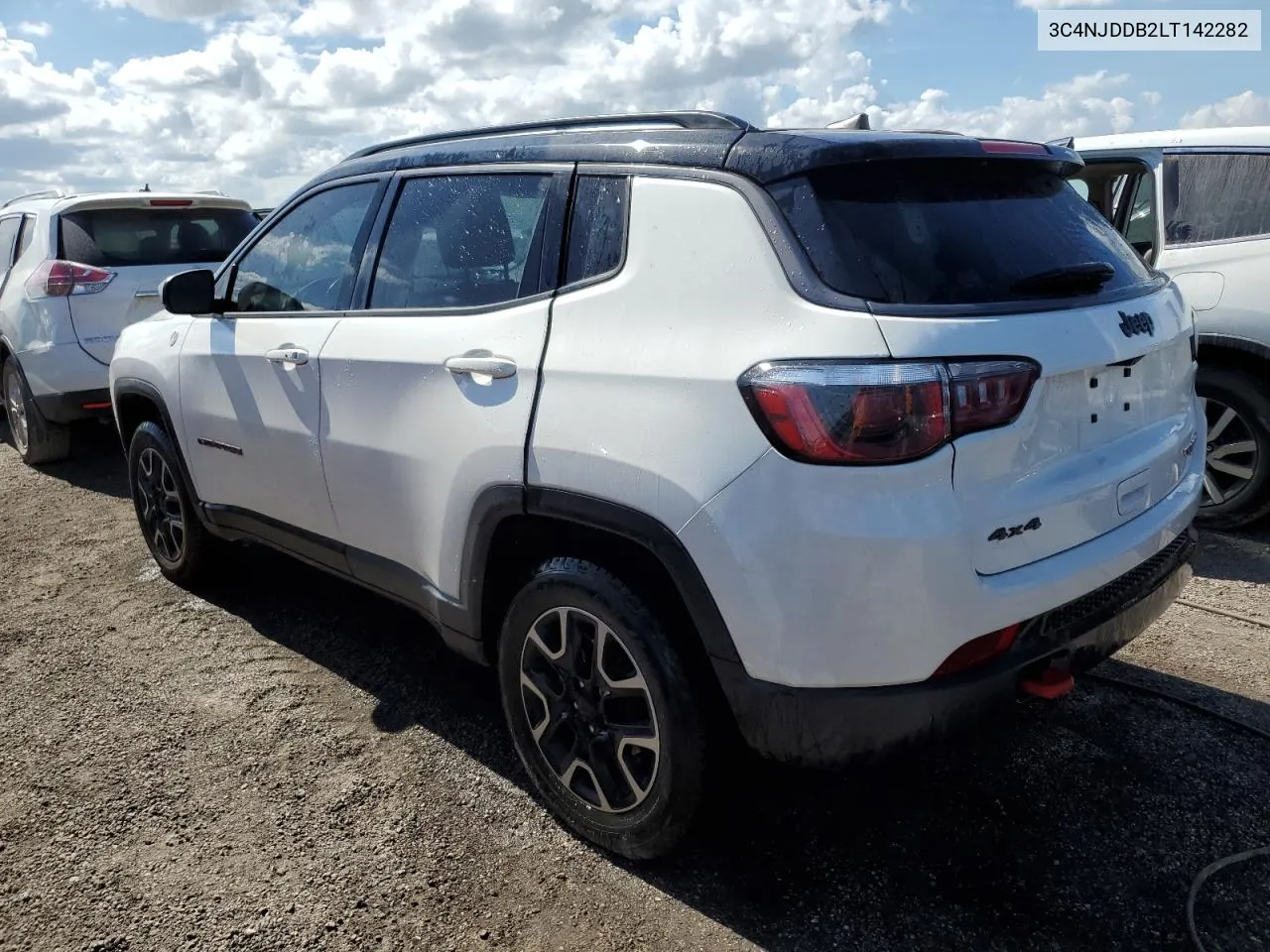 2020 Jeep Compass Trailhawk VIN: 3C4NJDDB2LT142282 Lot: 77684624