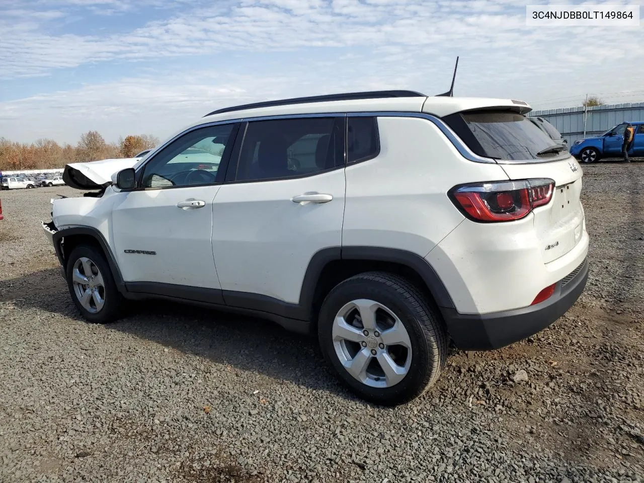 2020 Jeep Compass Latitude VIN: 3C4NJDBB0LT149864 Lot: 79075344